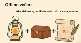 Offline večer: Ako si doma vytvoriť atmosféru ako v escape room.