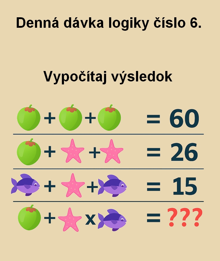 Denná dávka logiky 6
